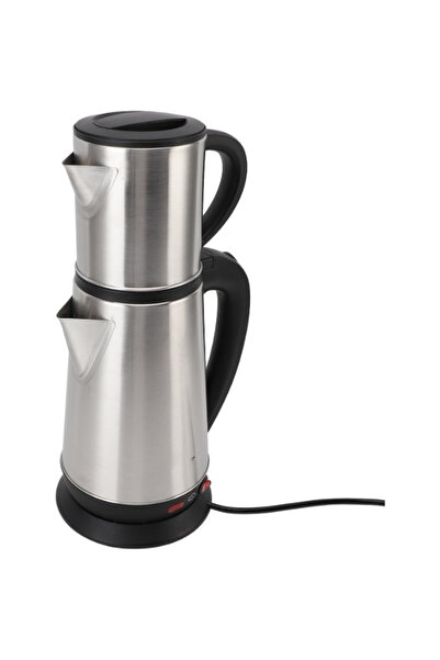 Allians Paslanmaz Çelik Elektrikli Çay Makinesi, Pratik ve Hızlı Demleme