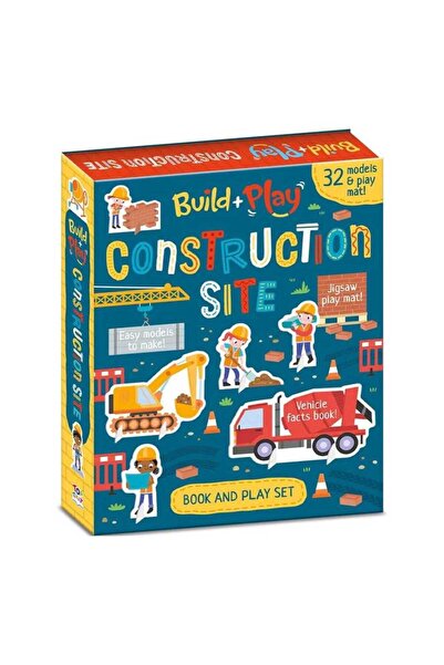 Imagine That Build And Play - Construction Site Book And Play Set
