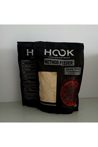 HOOK - Carp Baits By Genes Nadă TTX 1KG Căpșuni și Usturoi