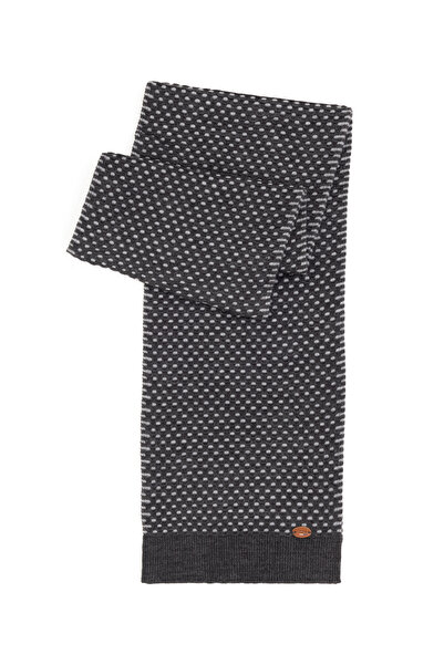 U.S. Polo Assn. Men's Anthracite Melange Kaşkol 50317561-Vr081