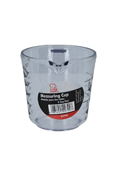 Chef Craft 2 Measuring Cup Clear 14.2 x 11.2 x 11 cm