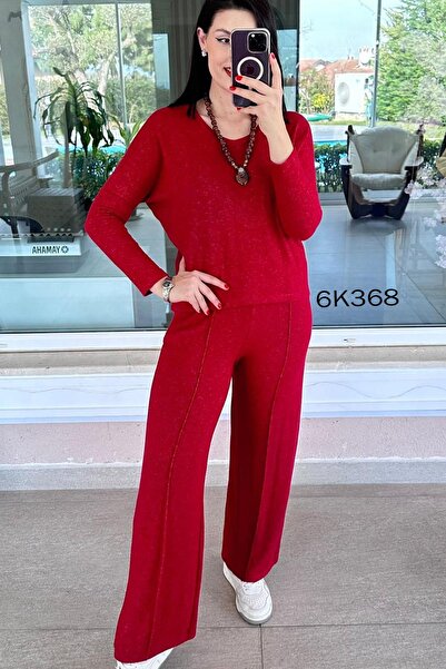 İnce Topuk V-Neck Soft Set 6K368