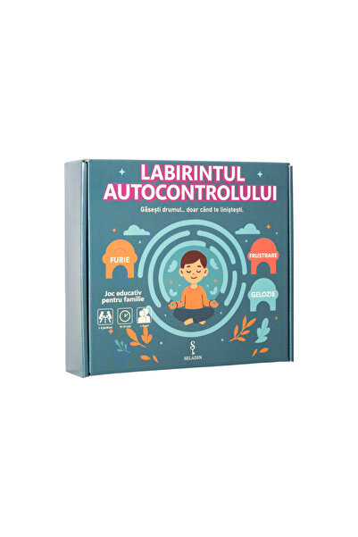 SELADIN Joc Educativ, Seladin, Labirintul Autocontrolului, pentru dezvoltarea...