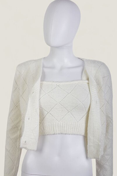occult White Sweater and Top Set Italy