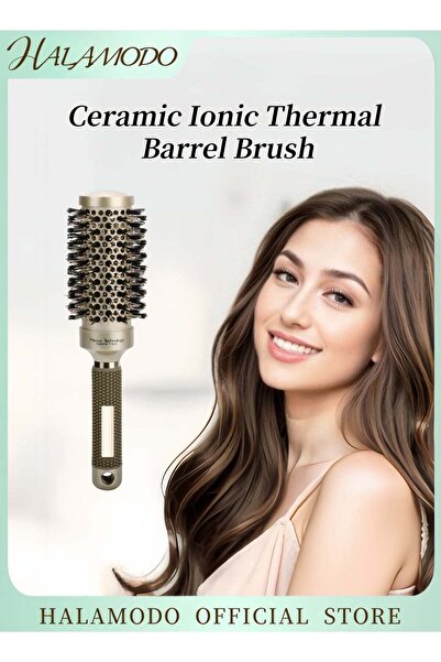 HALAMODO Round Hairbrush for Blow Drying