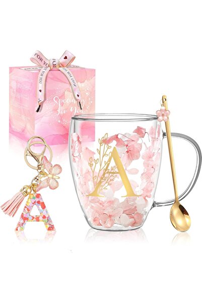 BigNoseDeer أكواب قهوة زجاجية هدايا مميزة للنساء، هدايا عيد ميلاد فريدة للنساء