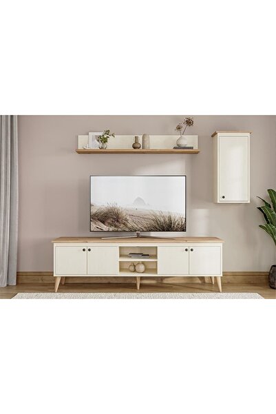 KONFOR Nora Raflı Duvar Modülü