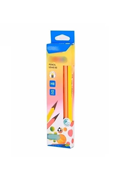 HALAMODO Wooden Colored Pencils Set of 4 Neon Colors with Eraser, 12 Pieces M...