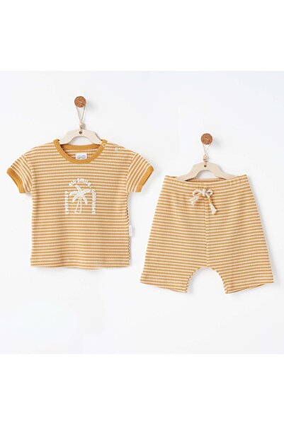 andywawa Baby Set 2 Pcs Set Bamboo Striped