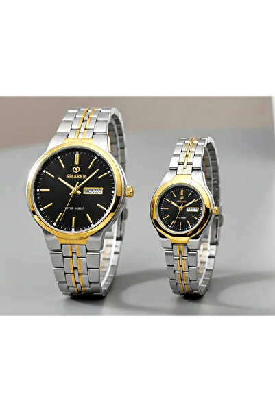 SMAKER couple watch, Matching watches for pairs, Men and women watch set, Lux...