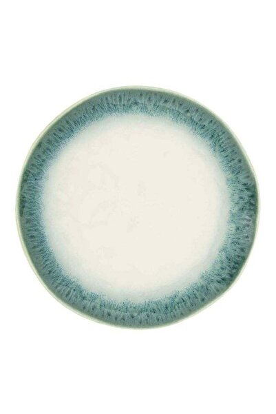 Generic Easy Life Nuances Collection Porcelain Dessert Plate Green and White ...