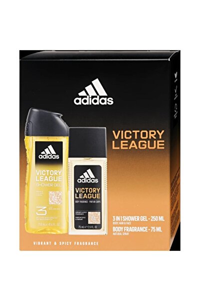 adidas Set 2 x Victory League Men's Gift Box, Deodorant Body Spray 75 ml, Sho...