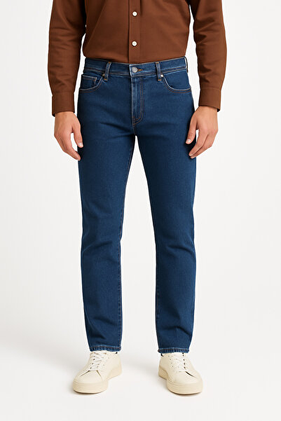 JEANS Erkek Lacivert Kot Pantolon