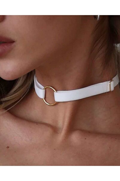 BRATTITUDE LINE White SAKURA choker