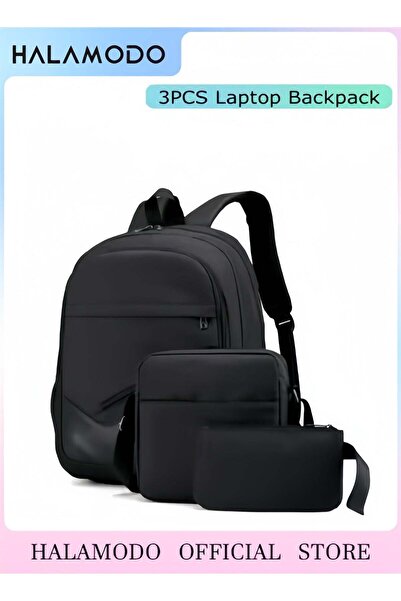 HALAMODO حقيبة ظهر مكونة من 3 قطع، حقيبة ظهر خفيفة الوزن للاستخدام اليومي للك...