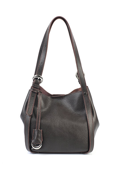 Ysmn Hakiki Deri Kadın Kol Çantası YC012092DRL