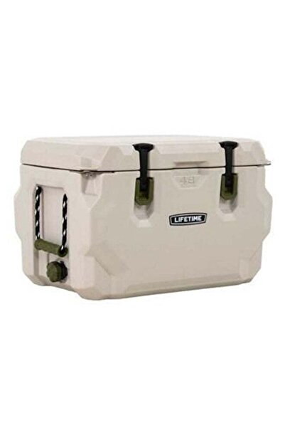 LifeTime High Performance Camping Cooler Pumice Stone and Army Green 45 L