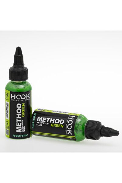 HOOK - Carp Baits By Genes METHOD ACTIVATOR FLUO GREEN 50ML – N’BUTIRIC
