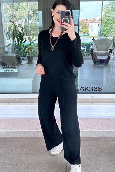 İnce Topuk V-Neck Soft Set 6K368