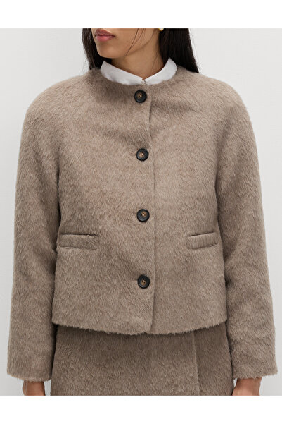 Marks & Spencer Yün Karışımlı Kadın Ceket