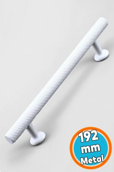 NZB Mobilya Çekmece Mutfak Dolabı Dolap Kulpları Kulbu Kulpu Beyaz Metal Kulp...