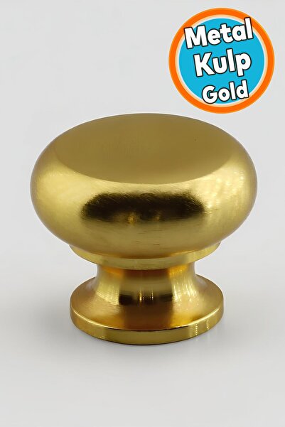 NZB Metal Kulp Gold Altın Çekmece Mobilya Mutfak Dolabı Dolap Kulpu Kulbu Düğ...