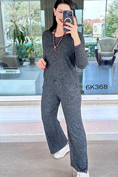 İnce Topuk V-Neck Soft Set 6K368