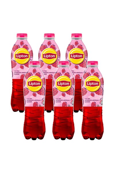 Lipton Ice Tea Ahududu 1 lt x 6 Adet