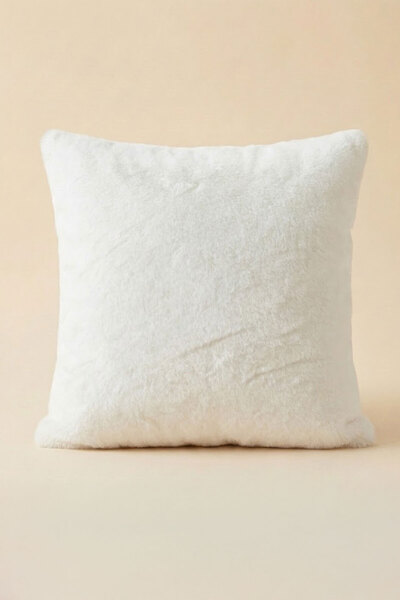 Elart Rabbit Подушка-футляр Плюшева Декоративна (43x43 см) Екрю