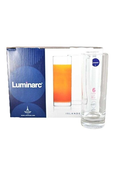 Luminarc 6-Piece Islande Glass Tumbler Set Clear 310 Ml