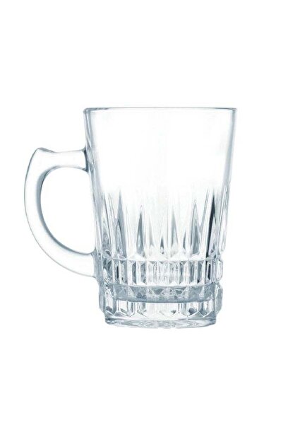 Luminarc Temp Imperator Decorative Durable Glass Coffee Mug Clear 160 ml