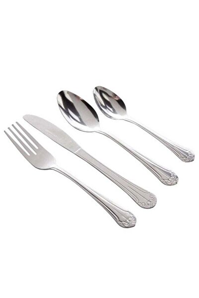 Gibson 24-Piece Mariano Dishwasher Safe Stainless Steel Flatware Set