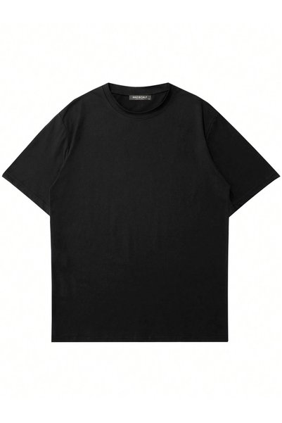 Mad&Calf Unisex Need Money Porsche Printed Crew Neck Oversized T-shirt