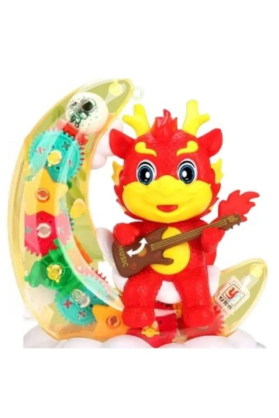 AL ARQAM لعبة راقصة متحركة للأطفال مع أضواء وموسيقى | لعبة تعليمية تفاعلية