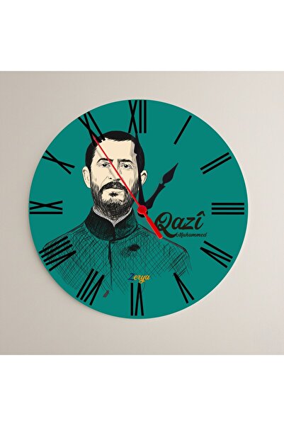 ZERYA Ceas de perete cu cifre romane, design Qazi Muhammed
