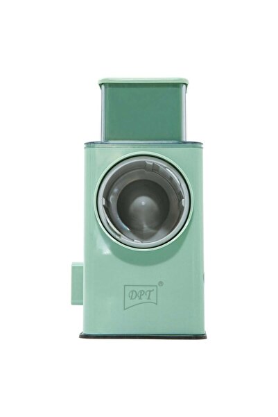 DPT قطاعة خضراوات وفواكه يدوية، لون أخضر، مقاس 13.5 × 9.5 × 28.5 سم