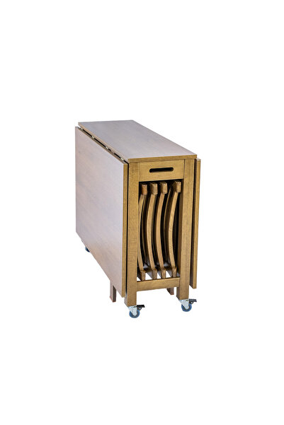 wline FOLDING TABLE WITH 4 BAITUIT CHAIRS