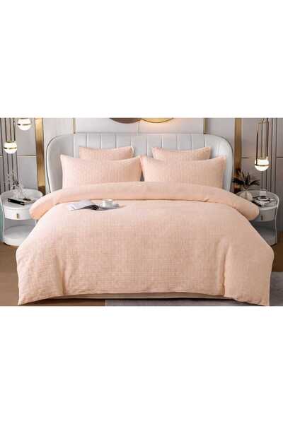 ANATOLIATEKSTILE Premium Woven & Breathable Cotton Bedding Set, 6 Pieces