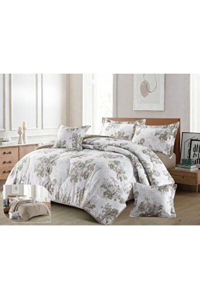 smart home 4-Piece Single Bed Comforter Set | Microfiber Quilt 230x170 | All-...