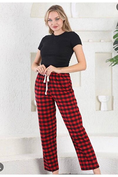 Butik Deni̇va Women's Plaid Tracksuit