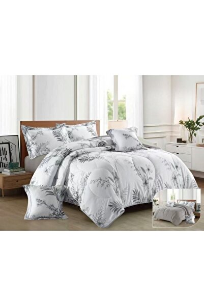 smart home 4-Piece Single Bed Comforter Set | Microfiber Quilt 230x170 | All-...