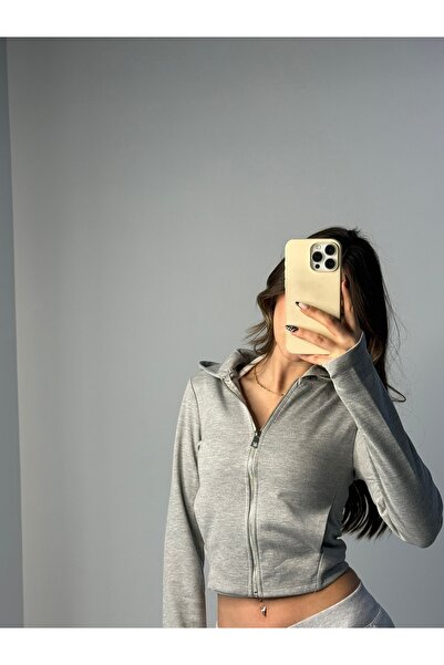 Messy.co Fermuarlı Hırka