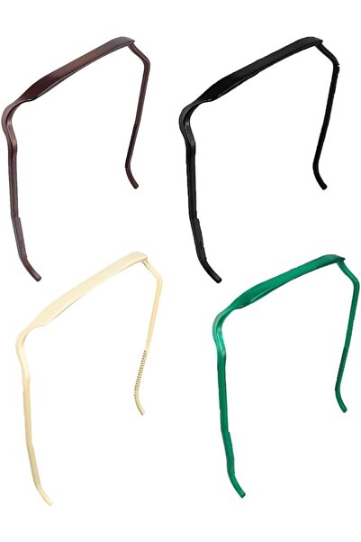 Arabest 4 Pcs Curly Thick Hair Medium Headband, Invisible Hair Hoop, Hairstyl...