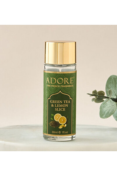 Adore زيت معطر للمنزل برائحة الشاي الأخضر وشريحة الليمون - 30 مل
