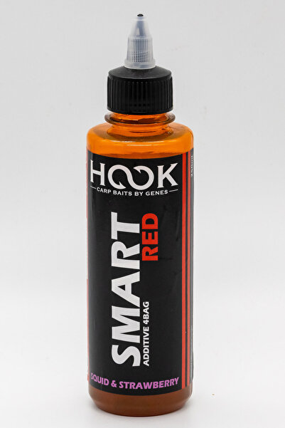 HOOK - Carp Baits By Genes ADITIV INTELIGENT 4 PUNGI 250ML ROȘU – CALAMAR ȘI ...