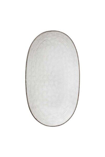 Secret de Gourmet Elegant Design Flower Serving Plate Blue 30 x 18 cm