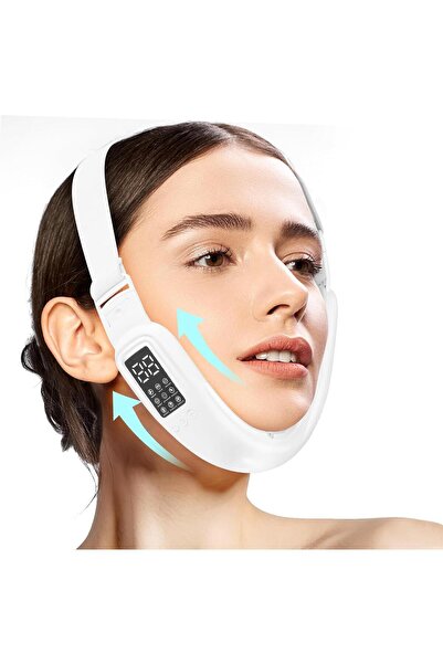 Arabest Electric Double Chin Device and V-Face Machine with 8 Modes and 15 Ge...