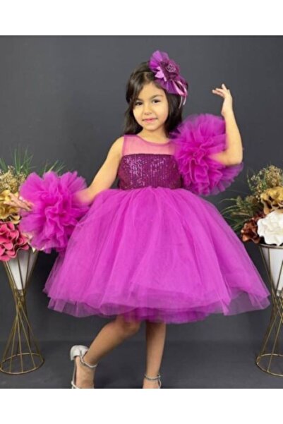 ZEYA Purple tulle princess dress