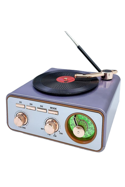 FIRSAT YOLU 90'lar Nostalji Pikap Radyo Bluetooth Speaker Bass Fm Usb