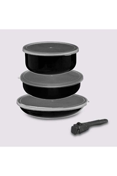 Five Simply Smart 7-Piece Pressed Aluminum Cookware Set